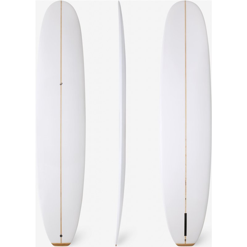 Surfboard Longboard 900 Noserider 9'4'' weiß