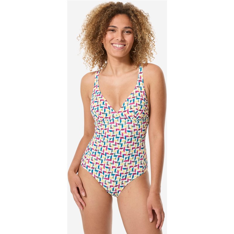 Badeanzug Damen Daria Mosa beige