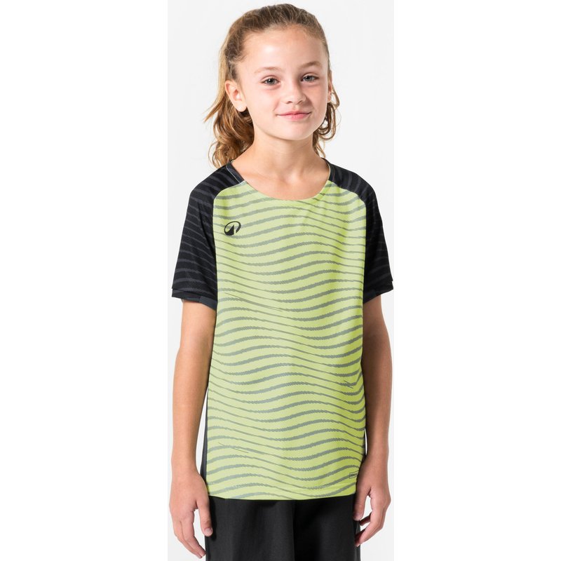 Kinder Fußball Trikot kurzarm - Viralto Ripples gelb/schwarz