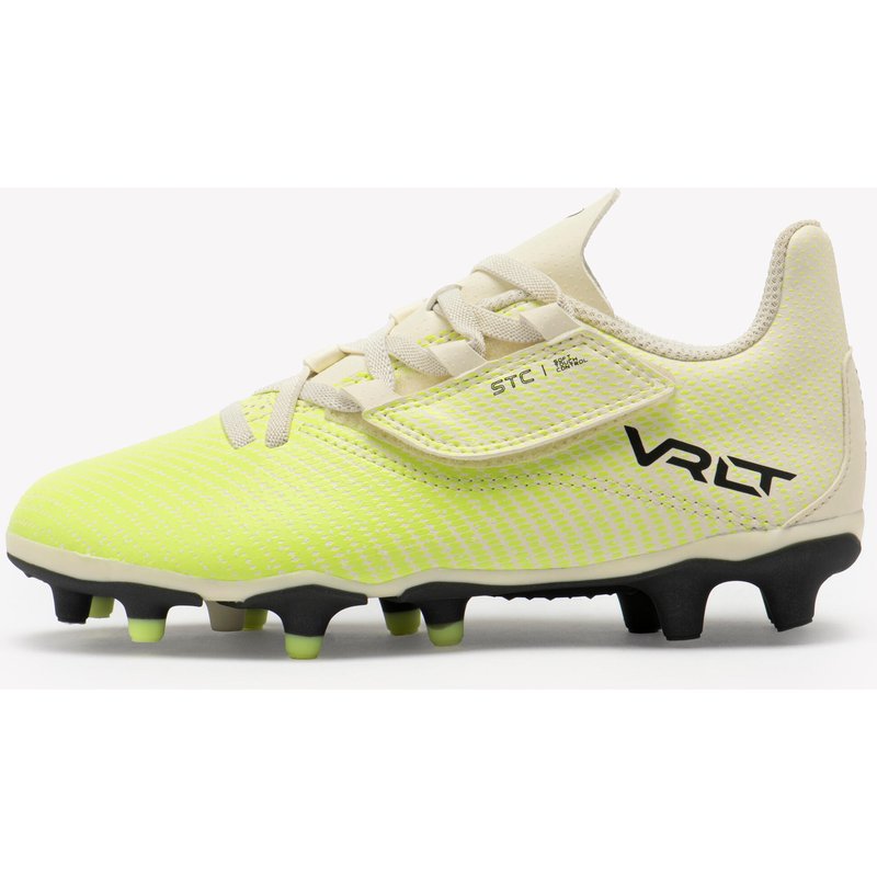 Kinder Fußball Nockenschuhe Klettverschluss FG - Viralto I Easy weiß