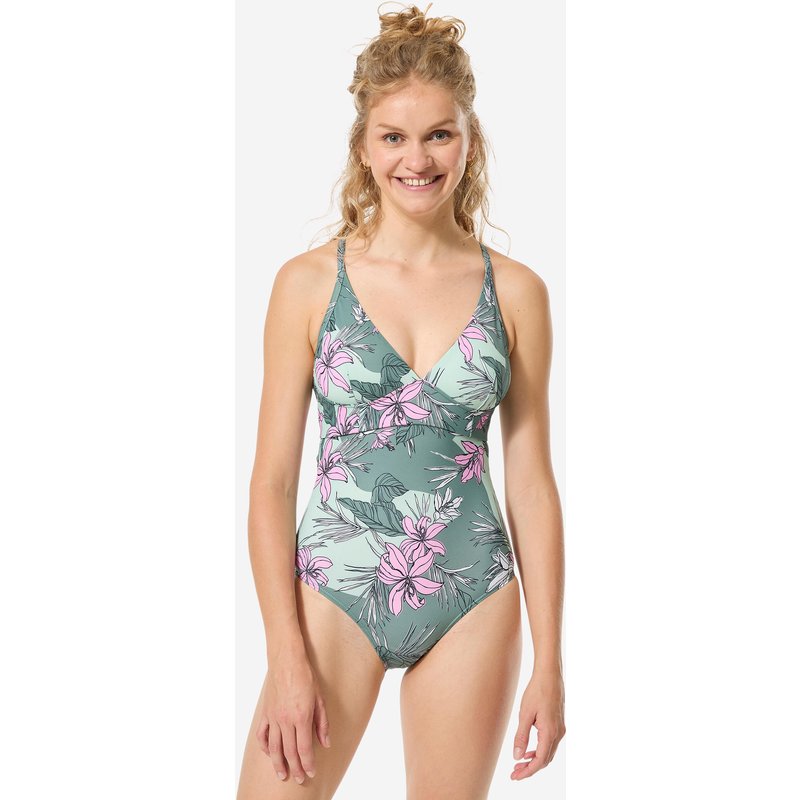 Badeanzug Damen Bea Numea khaki
