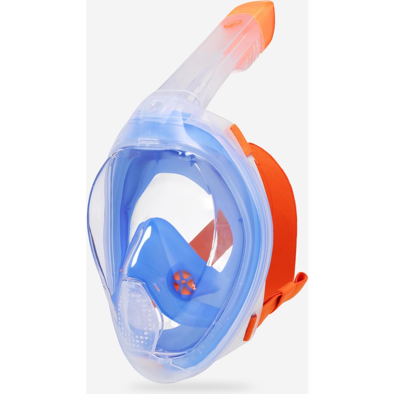 Schnorchelmaske Easybreath+ ab 10 Jahren blau