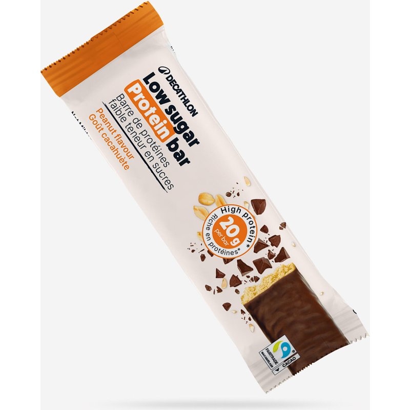 Proteinriegel zuckerarm Erdnuss dunkle Schokolade Überzug 1 x 55g