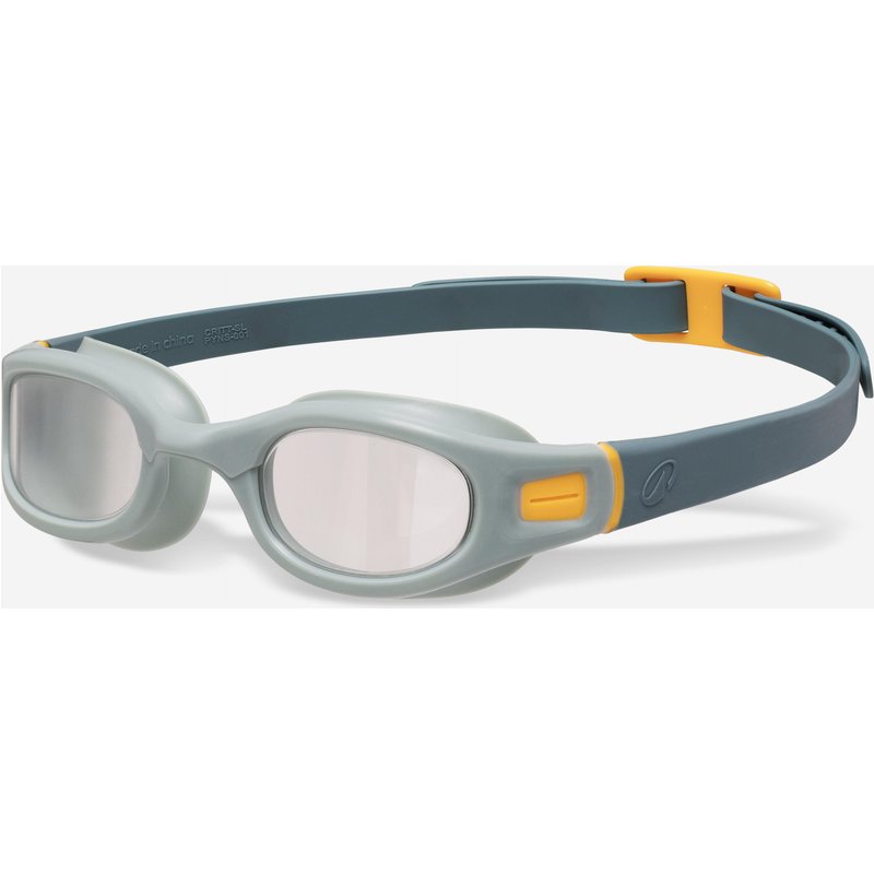 Schwimmbrille klar kleine Größe - Soft grün/orange