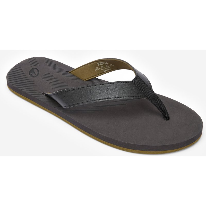 Zehensandalen Herren 150 dunkelgrau