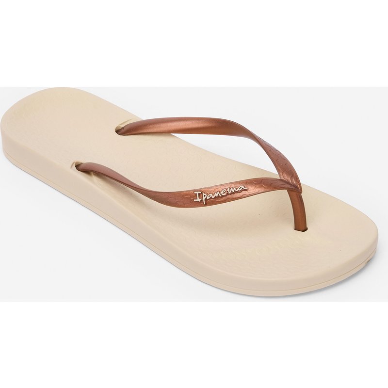 Zehensandalen Damen Anatomic Tan beige