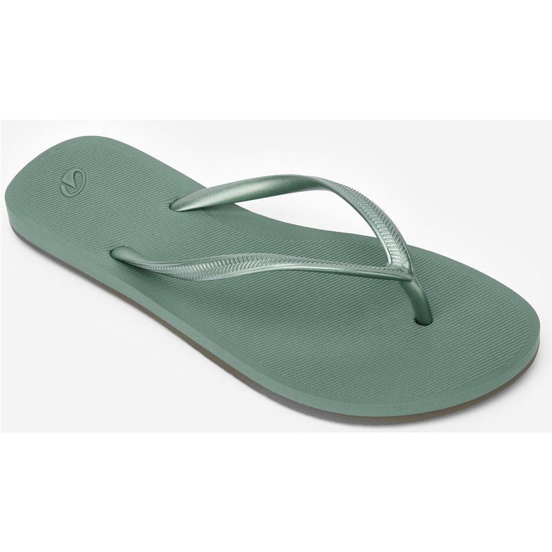 Zehensandalen Damen 500 Grass grün