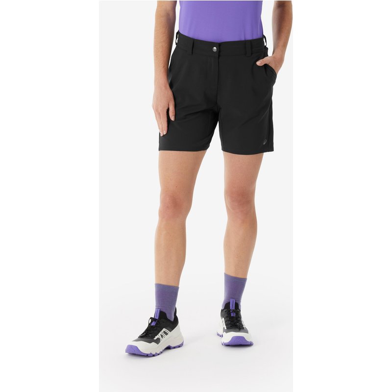 Wandershorts Damen - MH100 Essential schwarz