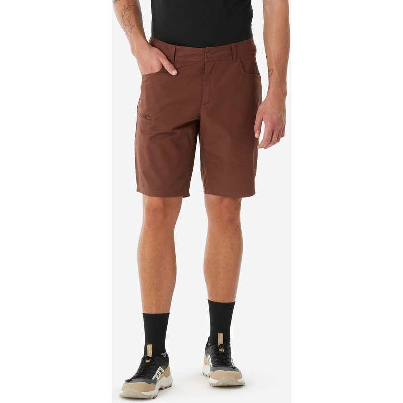 Wandershorts Herren Wandern - NH500 Regular braun