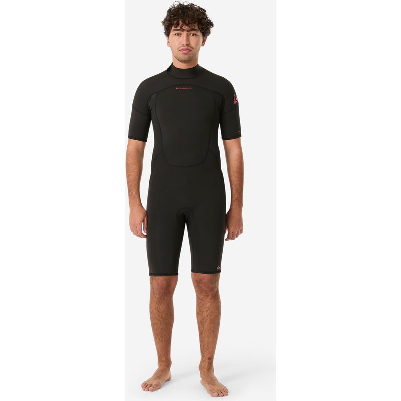 Neopren Shorty Surfen Herren kurzarm Quiksilver Prologue 2 mm schwarz