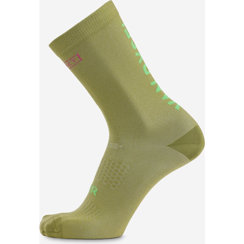 Rennrad Socken „EDR“ khaki