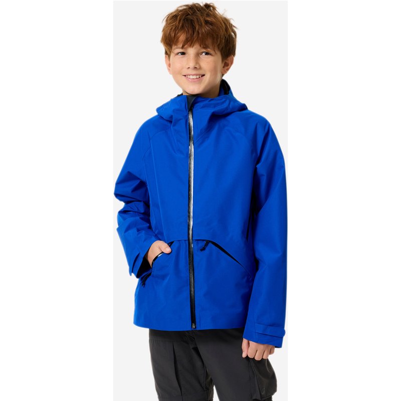 Wanderjacke Kinder Gr. 122–170 wasserdicht leicht - MH900 blau