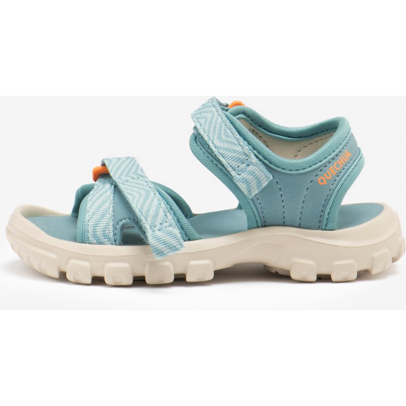 Sandalen Kinder Gr. 24–31 Klettverschluss Wandern - NH100 blau