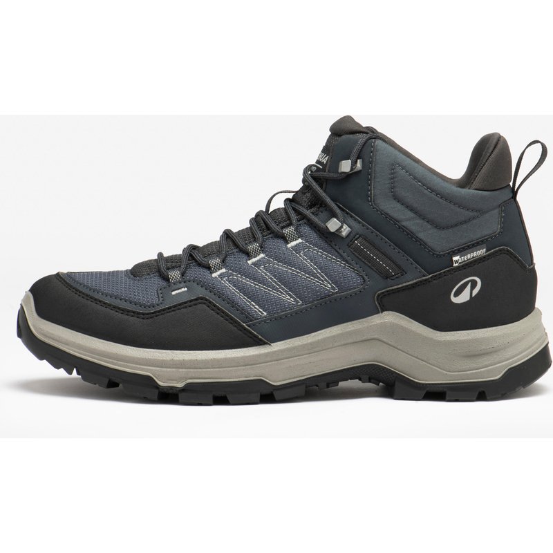 Wanderschuhe Herren wasserdicht - MH100 grau