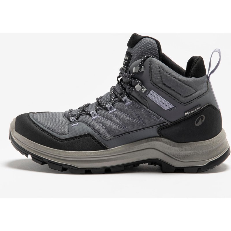 Wanderschuhe Damen wasserdicht - MH100 grau