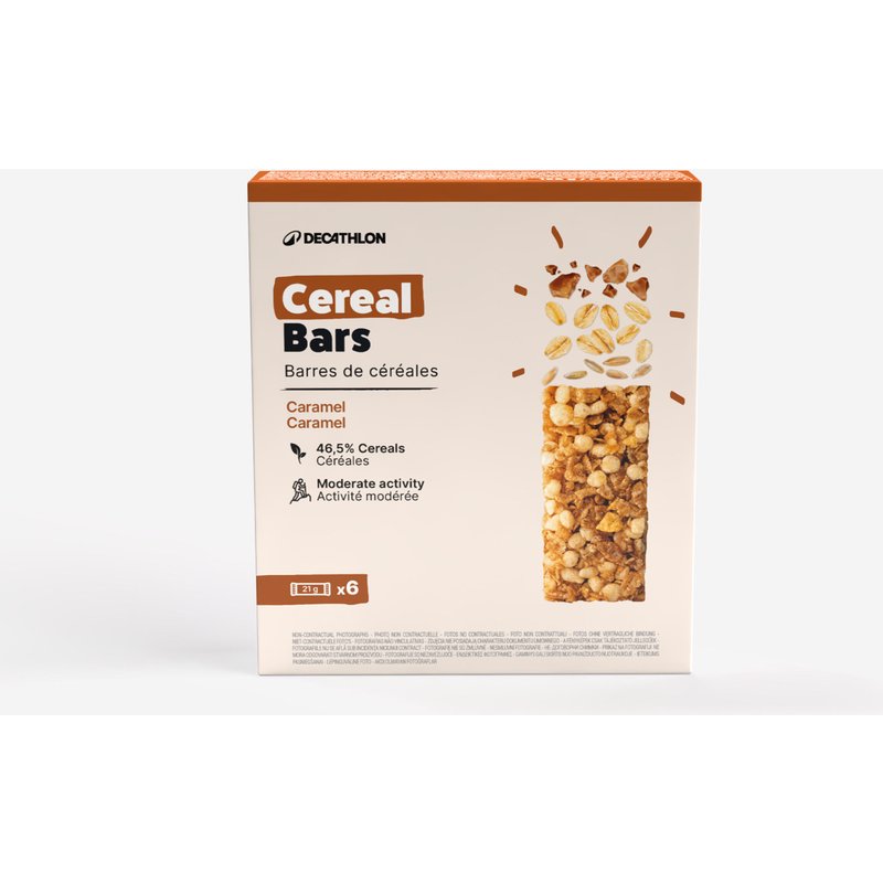 Energie Riegel Müsliriegel Karamell 6 × 21 g