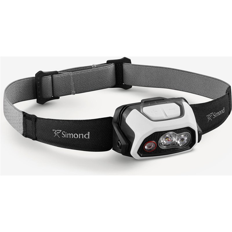 Stirnlampe wiederaufladbar 600 Lumen - HL900 USB V3 weiß