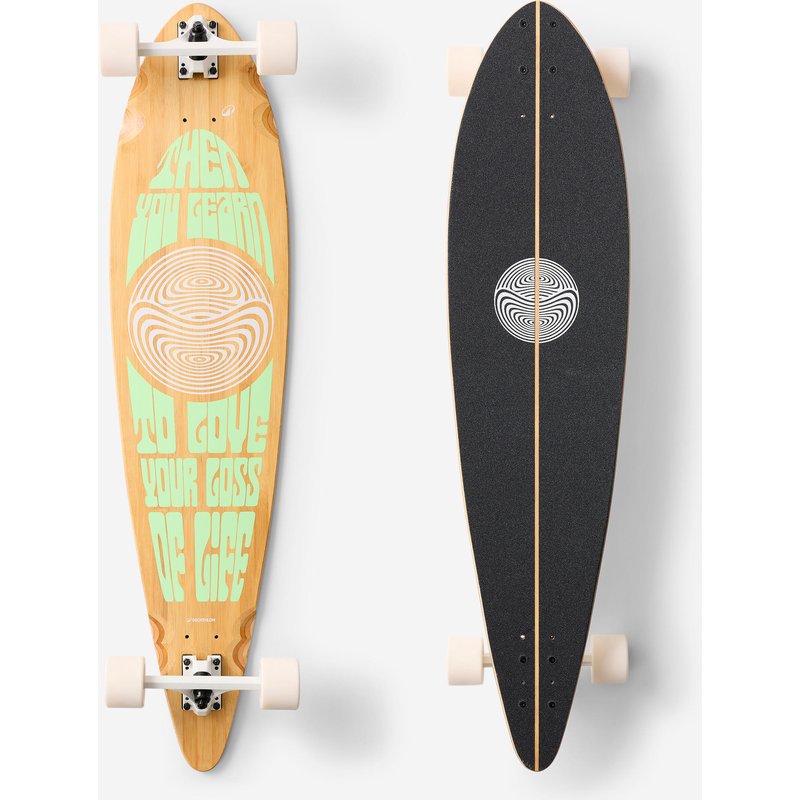 Longboard Pintail - 500 Trippy Green