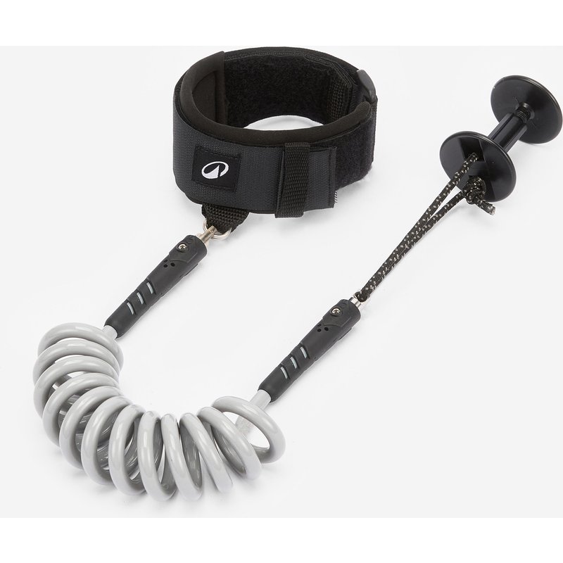 Leash Bodyboard Handgelenk und Bizeps 500 schwarz