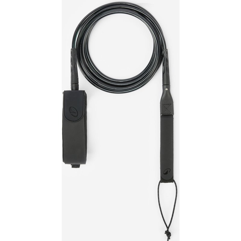 Leash Longboard 9' Kniebefestigung Durchmesser 7 mm 900 schwarz