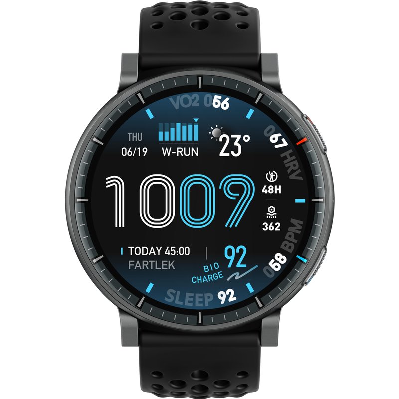 Active Max GPS Uhr schwarz
