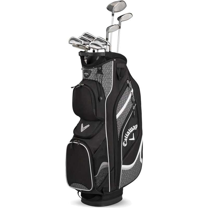 Golfschläger Set Solaire (9 Schläger) + Golfbag - RH Graphit Damen