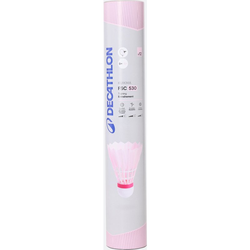 Federbälle Naturfedern - FSC 530 Speed 77 12 Stück rosa
