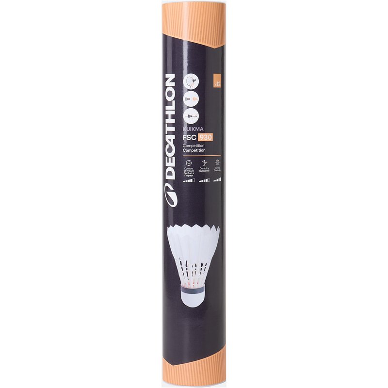Federbälle Naturfedern FSC 930 Badmintonbälle Speed 78 × 12