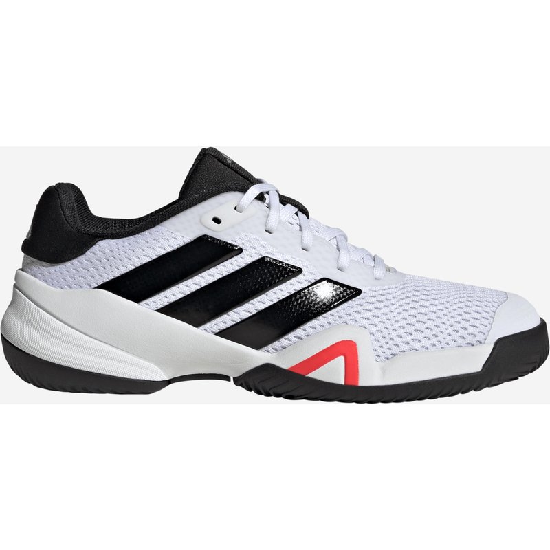 Kinder Tennisschuhe Multicourt - Barricade JR weiß/schwarz