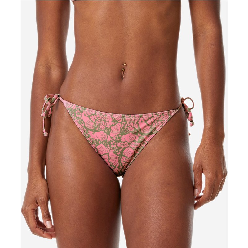 Bikini-Hose Damen geknotet OP hellkhaki