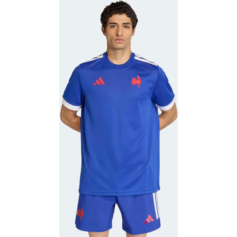 Damen/Herren Rugby Trikot Pre-Match - Frankreich Saison 2025/2026 blau
