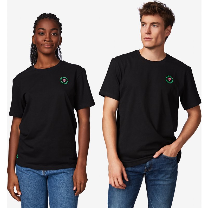 T-Shirt Lifestyle schwarz