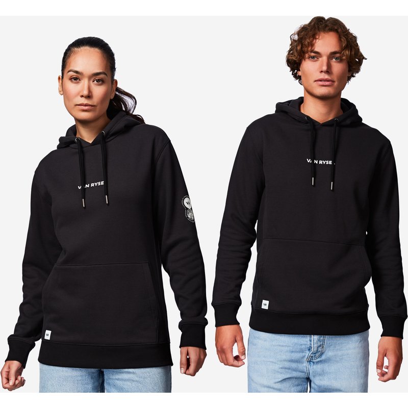 Hoodie Lifestyle Logo schwarz