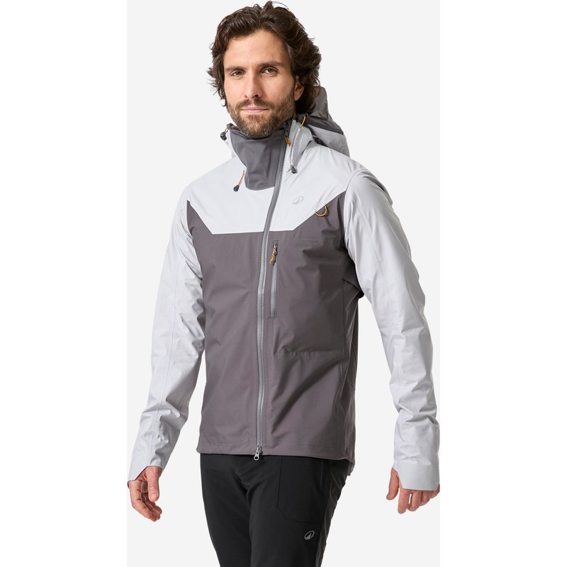 Wasserdicht Radsport MTB All Mountain Regenjacke – grau