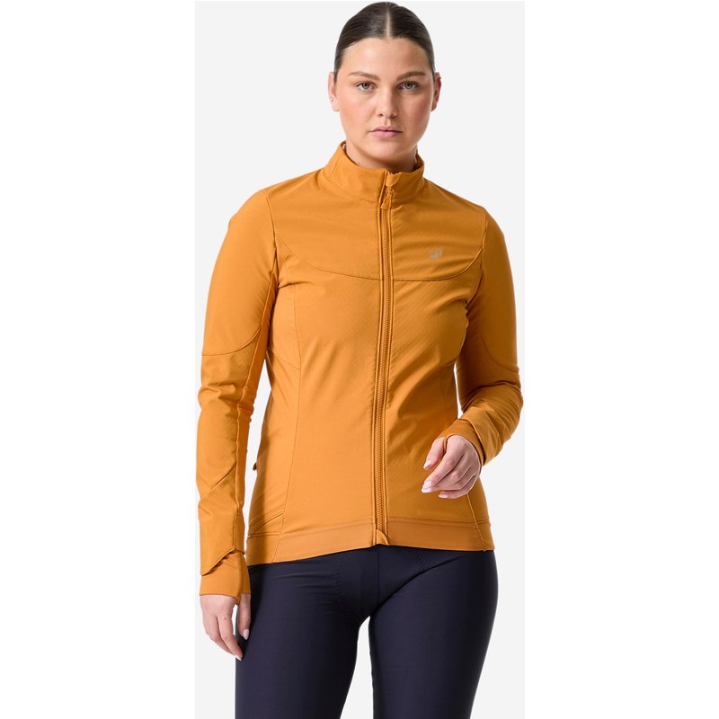 Fahrrad Winterjacke MTB Damen braun