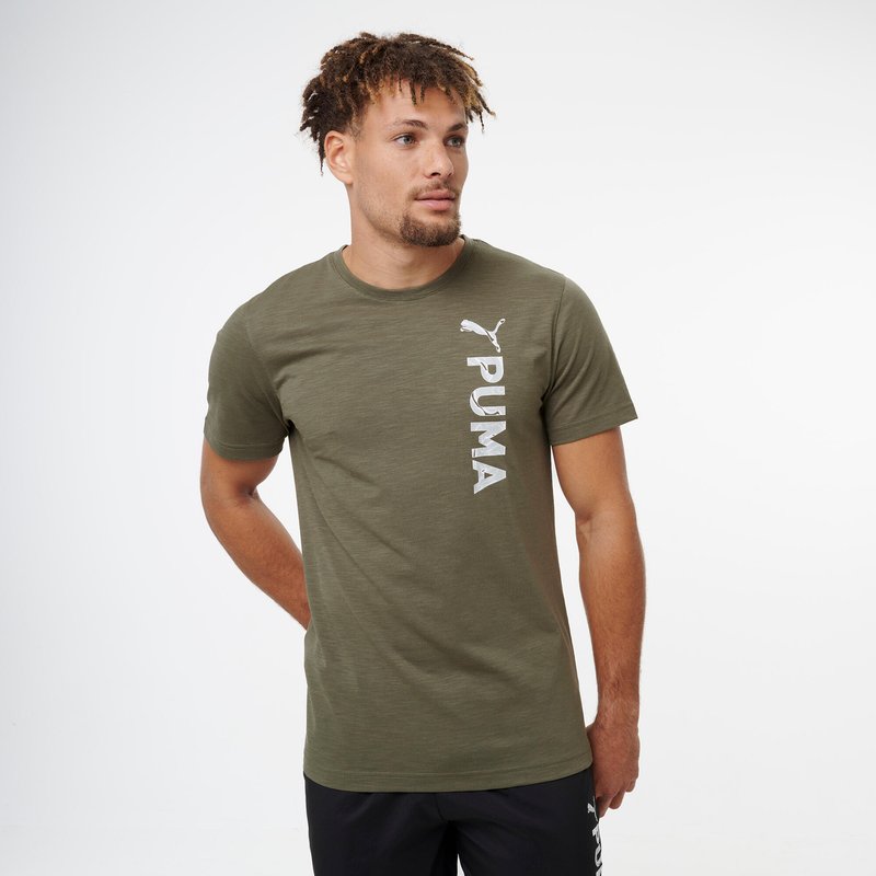 T-Shirt Herren - khaki