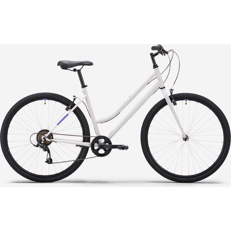 Trekkingrad 28 Zoll EXPL 50 LF niedriger Rahmen grau