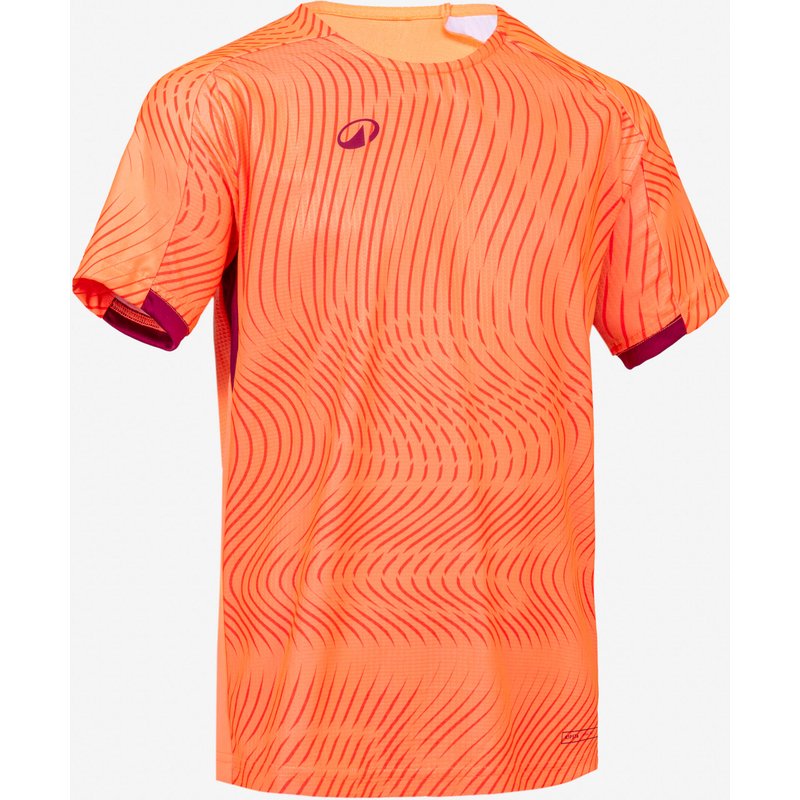 Kinder Fußball Trikot - Club Wavy orange/rot