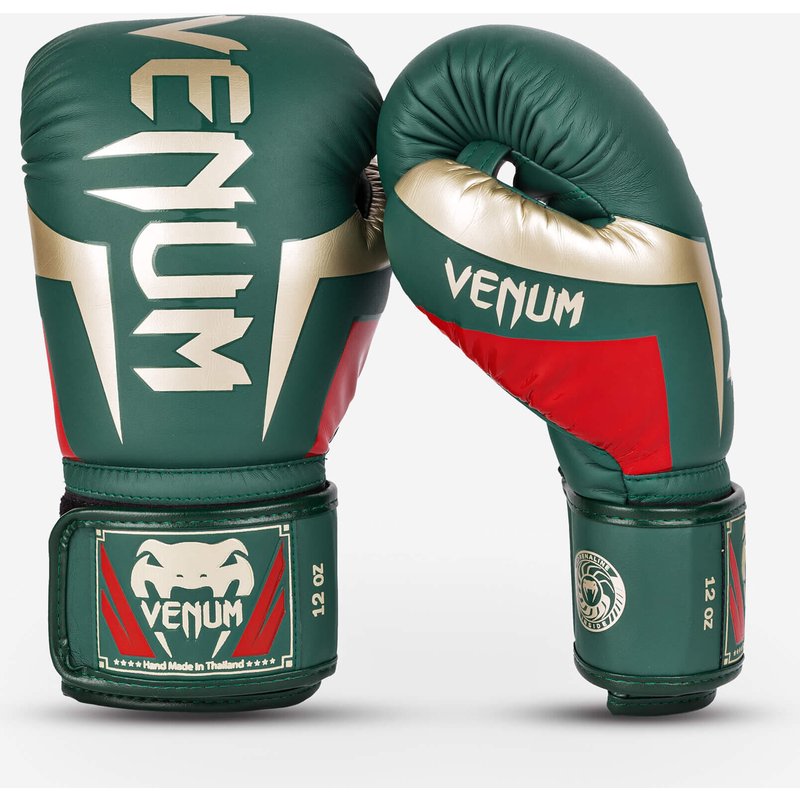 Boxhandschuhe Erwachsene - Elite grün