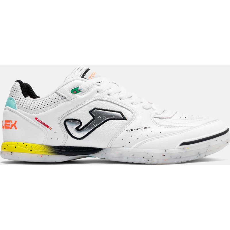 Damen/Herren Futsal Schuhe - Fußball Hallenschuhe JOMA Top Flex weiß