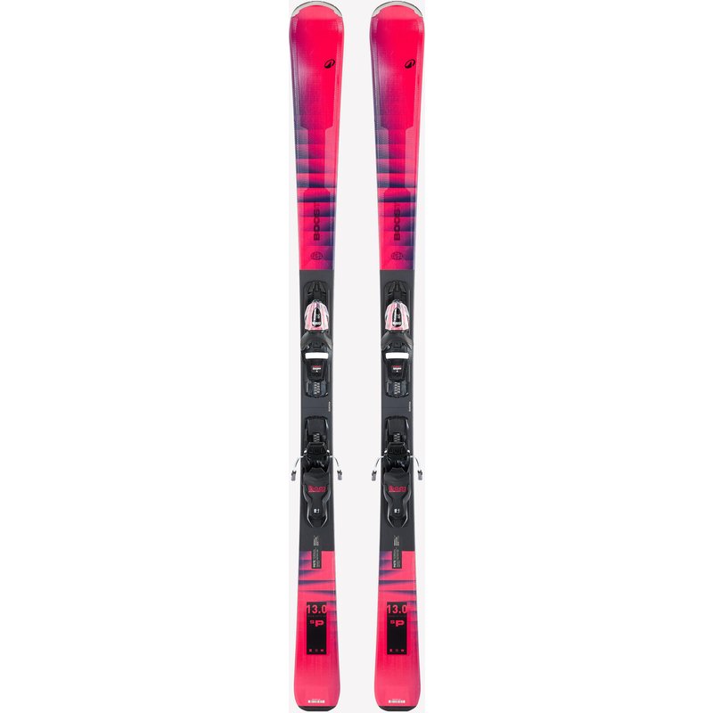 Ski Herren inkl. Bindung Piste - Boost 500 SP rot