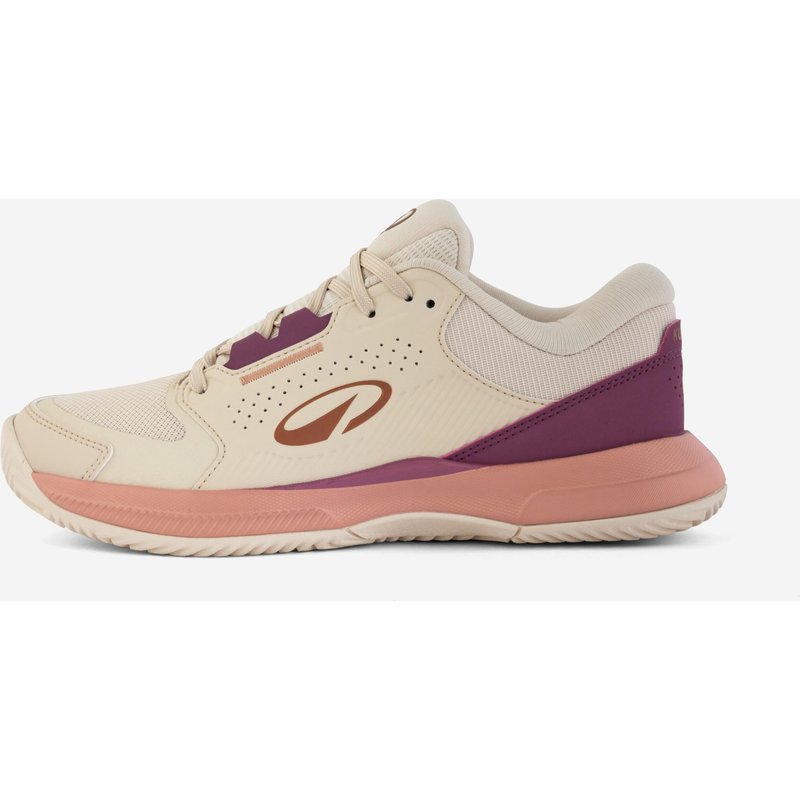 Damen/Herren Tennisschuhe Sandplatz - Comfort beige/rosa