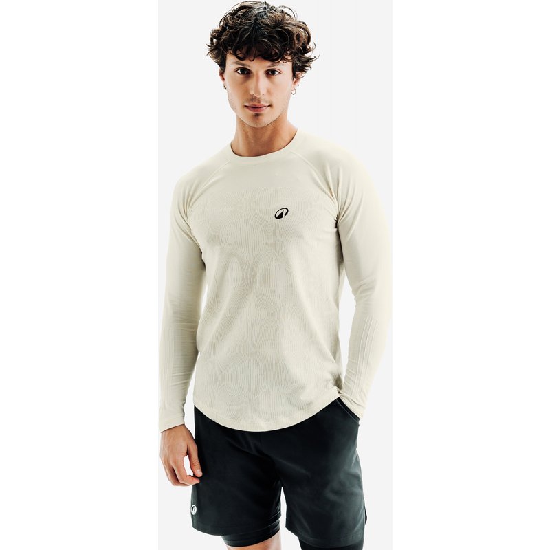 Herren Tennis T-Shirt - TTS thermoisolierend weiß