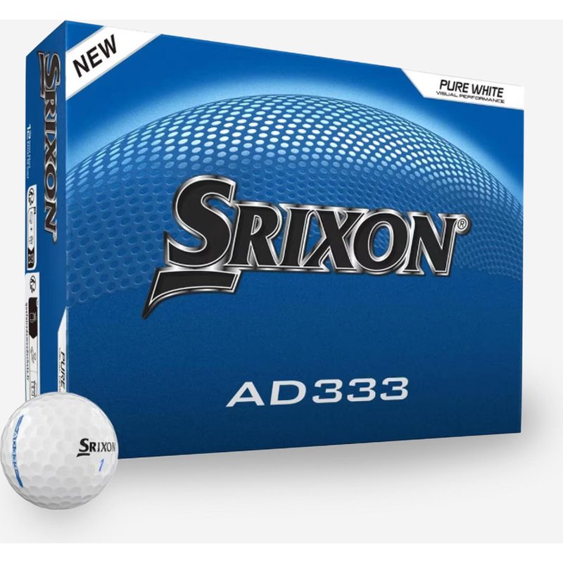 Golfbälle AD333 12 Stück weiß
