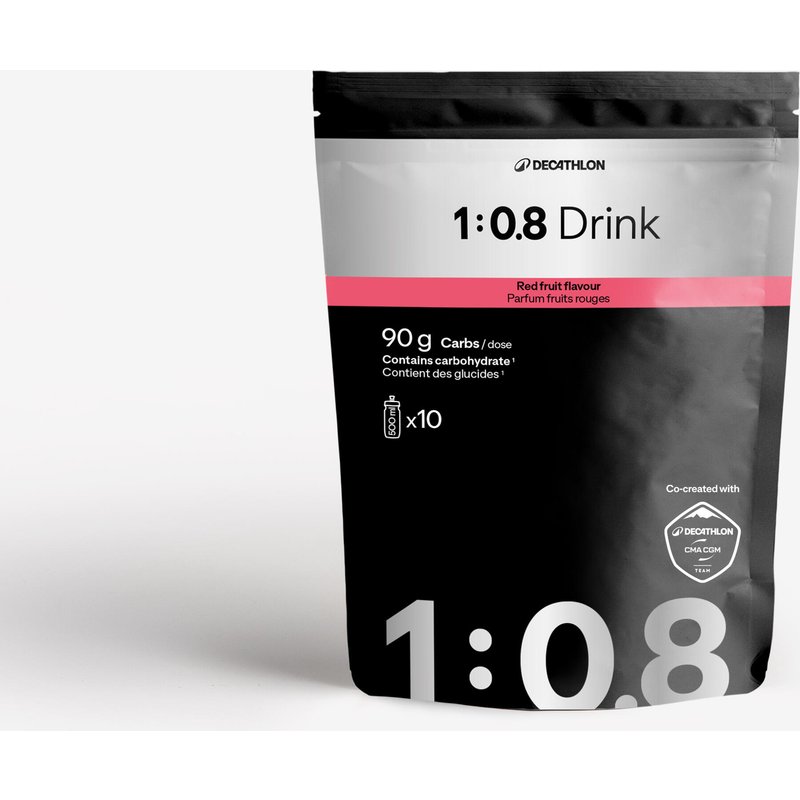 Energy Drink 1:0,8 Rote Früchte 1 kg Co-Produktion Decathlon CMA CGM