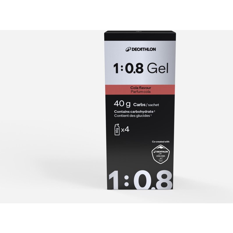 Gel 1:0,8 Cola Co-Produktion Decathlon CMA CGM 4 Stück