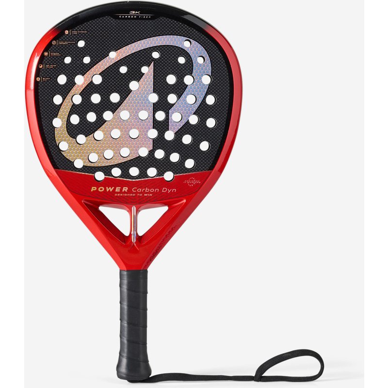 Erwachsene Padelschläger - PR Power Carbon Dynamic