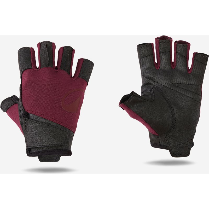 Handschuhe Krafttraining - bordeaux/schwarz
