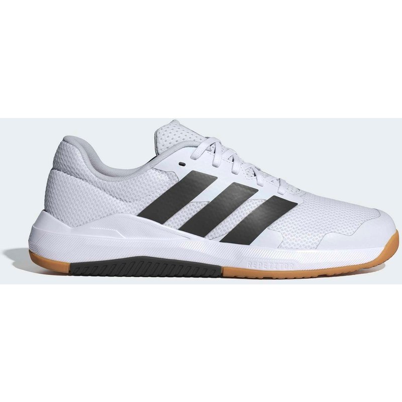 Fitnessschuhe Sneaker Herren - Dropset Base weiß