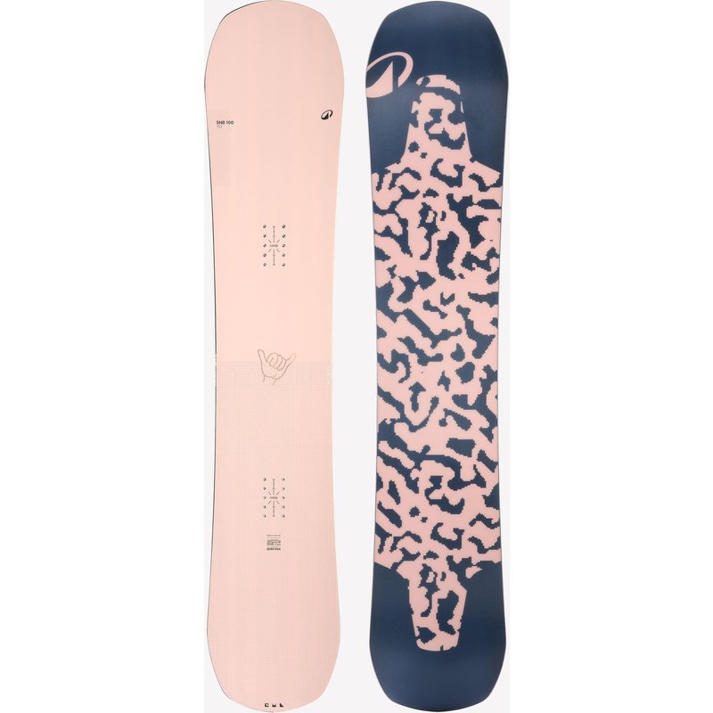 Snowboard Allmountain Damen - SNB 100 rosa